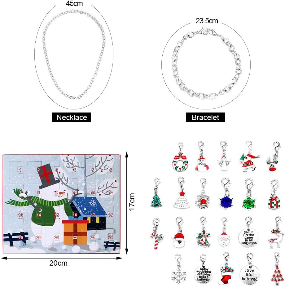 Christmas Charms Bracelet Advent Calendar 2024
