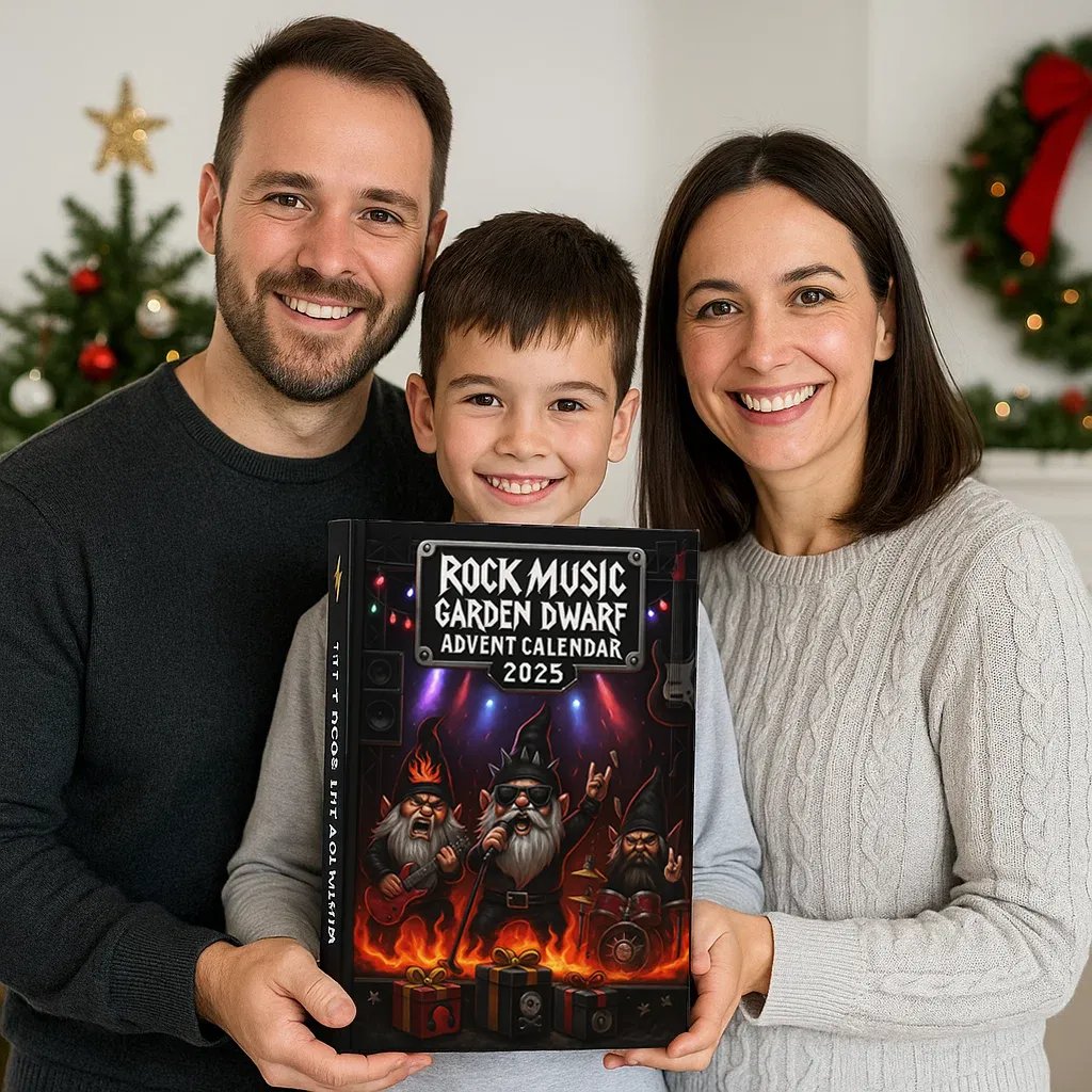 24 Days * Rock Music Garden Dwarf Advent Calendar 2025